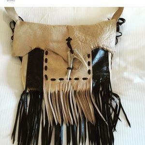 Hide And Hunter - XL Drifter Crossbody Fringe Bag